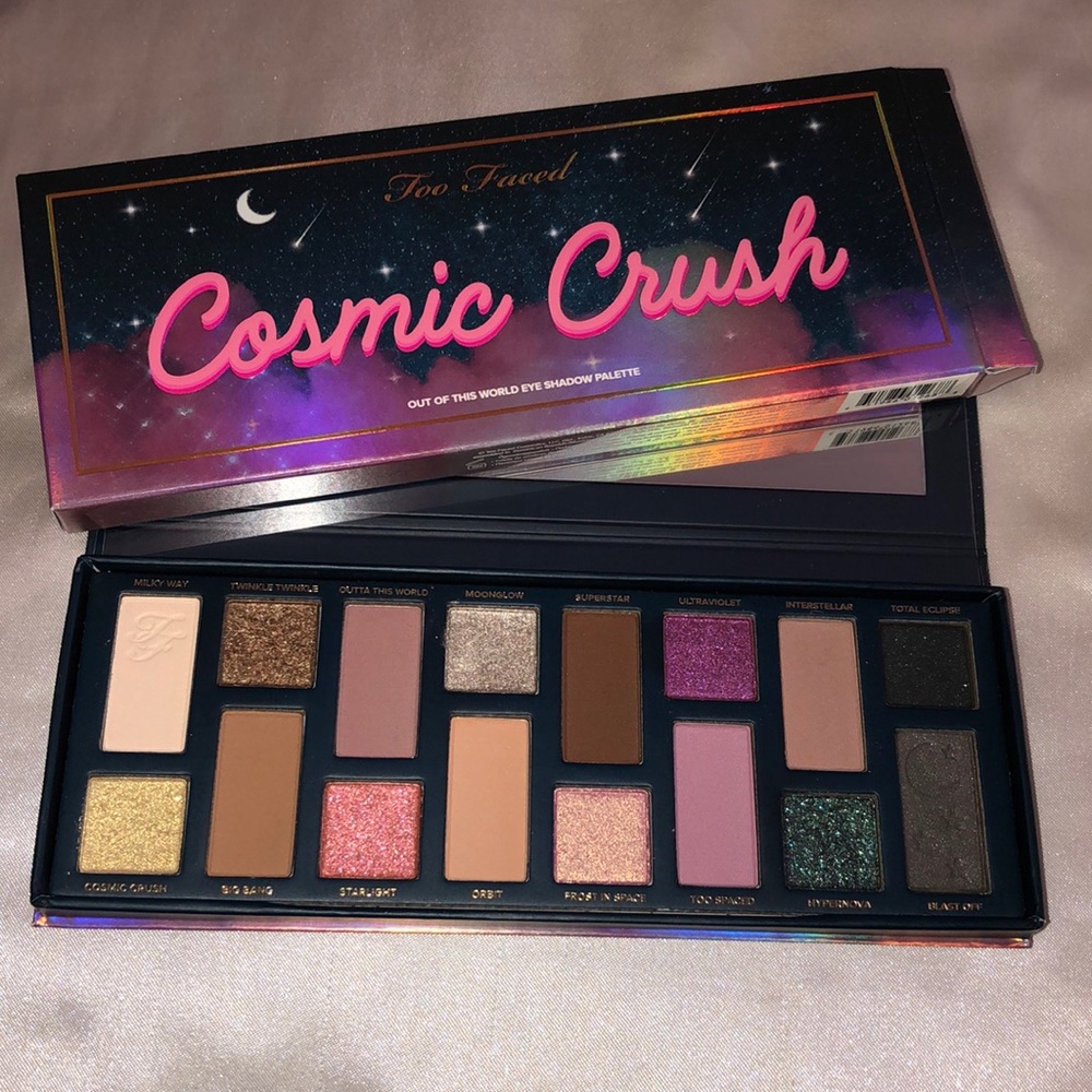 Too Faced Cosmic Crush 16 Pan Out Of This World Eyeshadow Palette 14.3g NIB